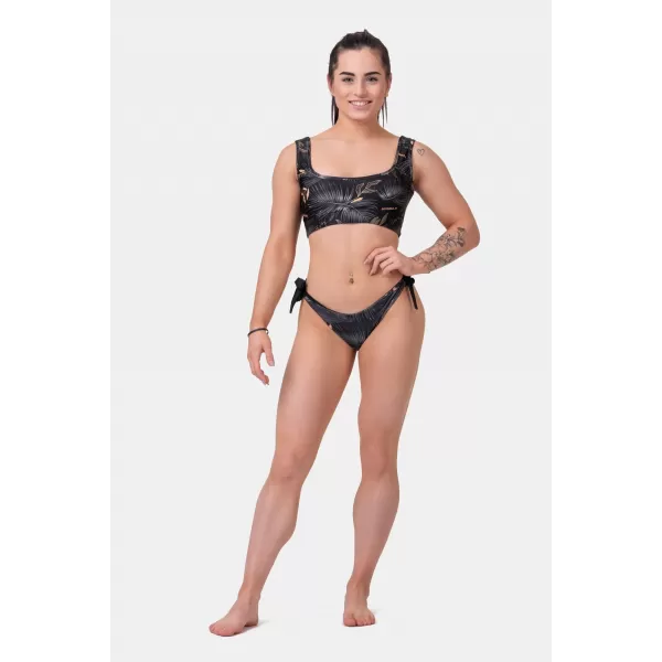  Bikini Active Black - zgornji del bralette 554 VOLCANIC BLACK Nebbia 