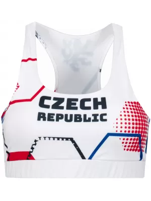 Ženski premium funkcionalni športni nedrček ALTISPORT VOJ/ALW036POD01 HEKSA BELA