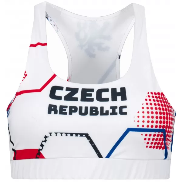  Ženski premium funkcionalni športni nedrček ALTISPORT VOJ/ALW036POD01 HEKSA BELA 