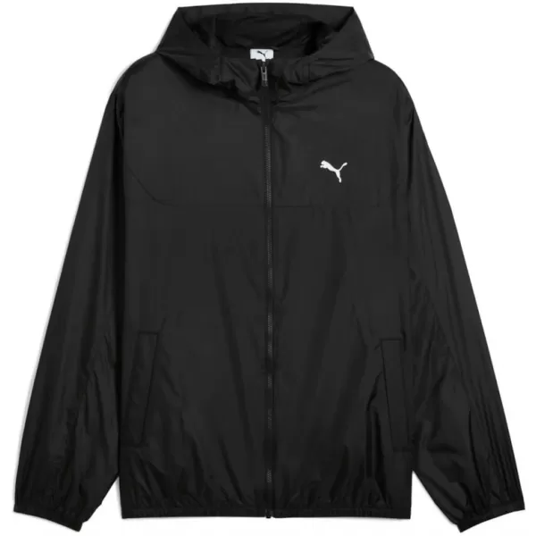  Moška vetrovka PUMA ESS REGULAR WINDBREAKER 684625-01 ČRNA 