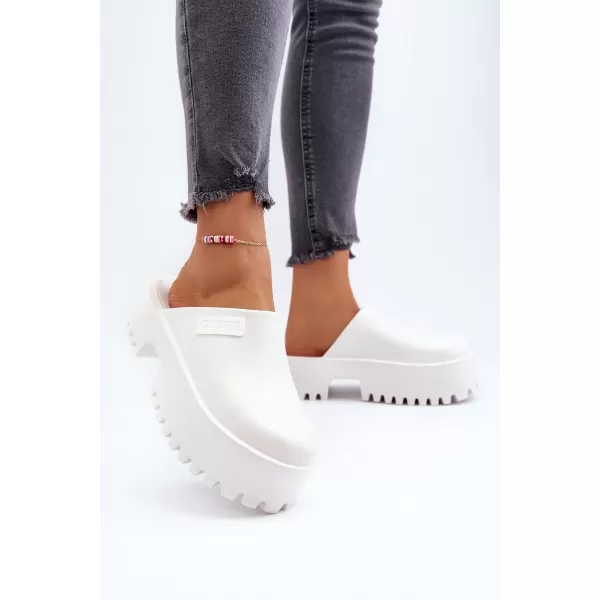  Ženski natikači BIG STAR NN274015 WHITE Big Star Shoes 