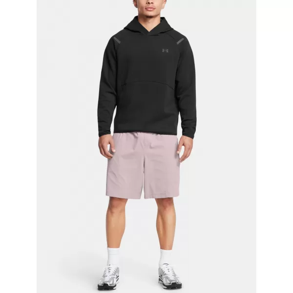  Moški pulover UNDER ARMOUR UNSTOPPABLE FLC HD EU 1389350-001 ČRNA 