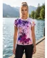 Ženska premium funkcionalna majica ALTISPORT VOJ/ALW055TR01 VIJOLIČNA/ORANŽNA
