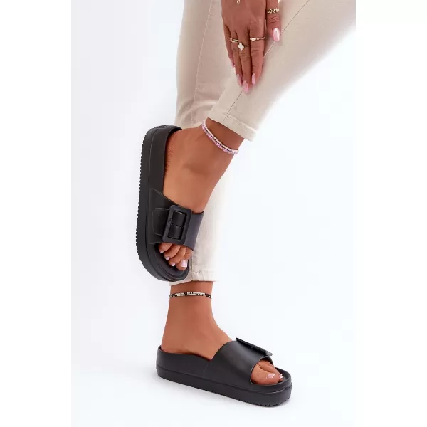  Ženski natikači BIG STAR NN274A662 BLACK Big Star Shoes 