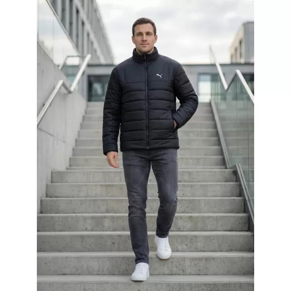  Moška jakna PUMA ESS PADDED JACKET 685210-01 ČRNA 