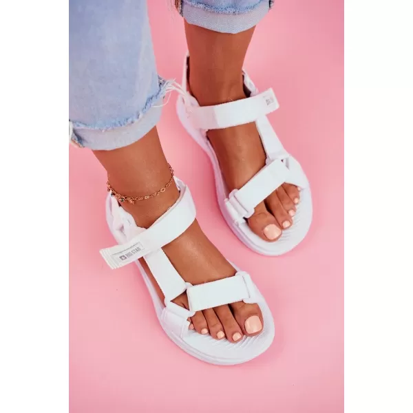  Ženski sandali BIG STAR FF274A603 WHITE Big Star Shoes 