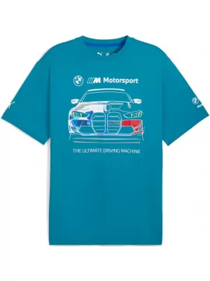 Srajca PUMA BMW MMS BOLD GRAPHIC TEE 632914-06 MODRO