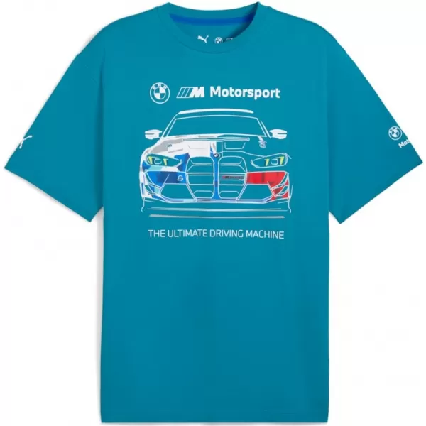 Srajca PUMA BMW MMS BOLD GRAPHIC TEE 632914-06 MODRO 