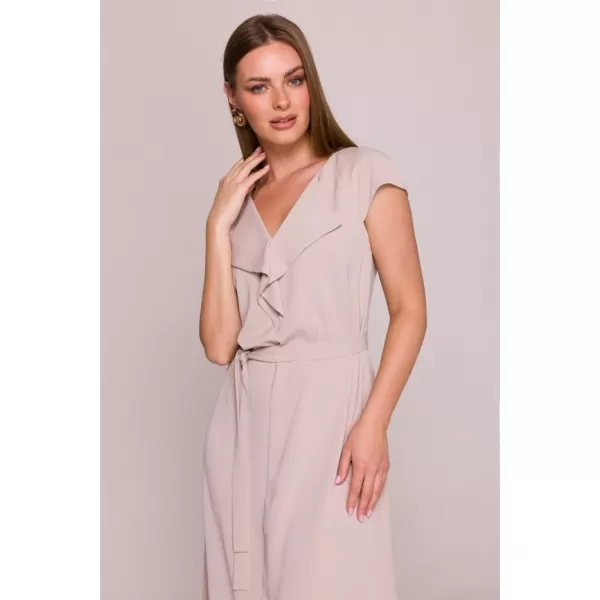  Obleka STYLOVE S411 BEŽ 