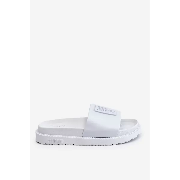  Ženski natikači BIG STAR LL274428 WHITE Big Star Shoes 