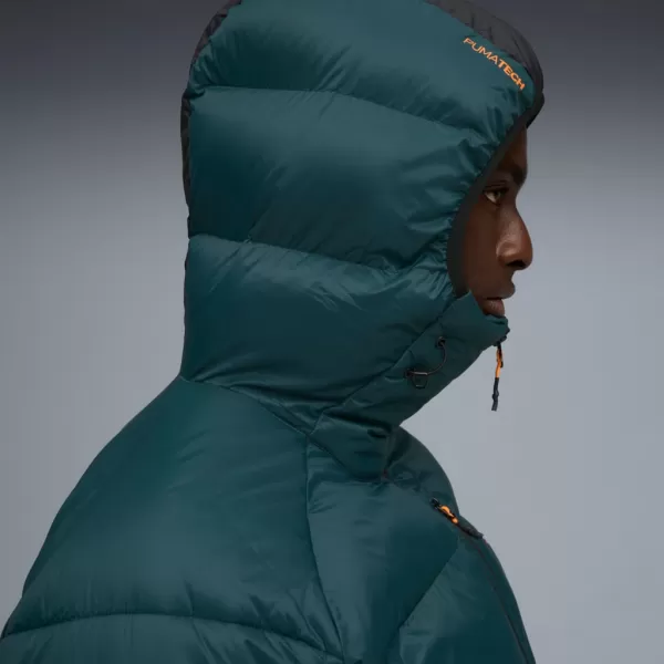  Moška jakna PUMA TECH PRIMALOFT PUFFER JACKET 632165-75 ZELENA 