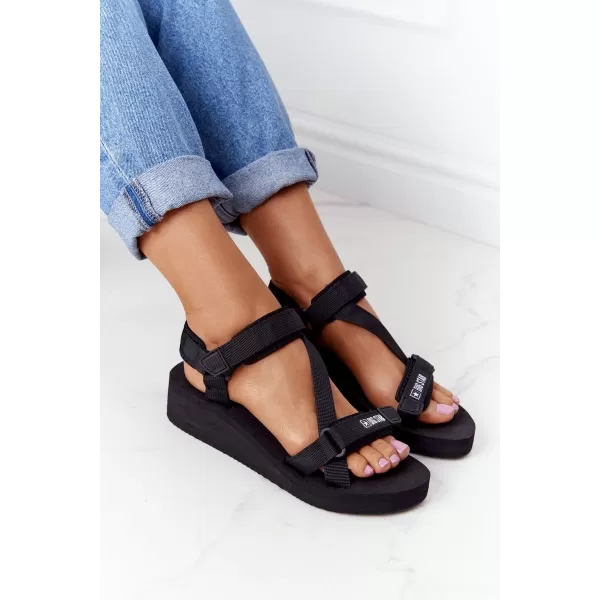  Ženski sandali BIG STAR FF274A349 BLACK Big Star Shoes 