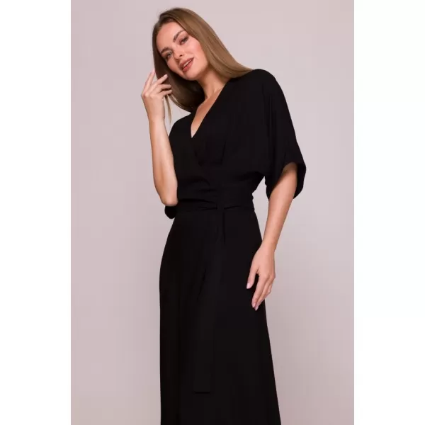  Obleka STYLOVE S406 ČRNA 