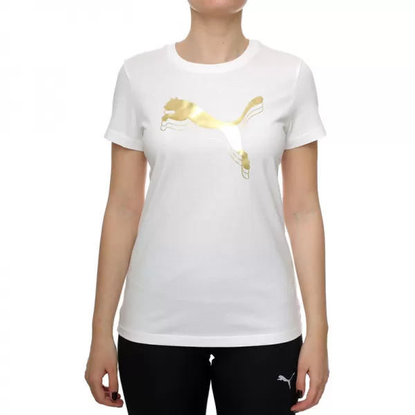 Srajca PUMA ESS METALLIC TEE 684995-52 BELA 