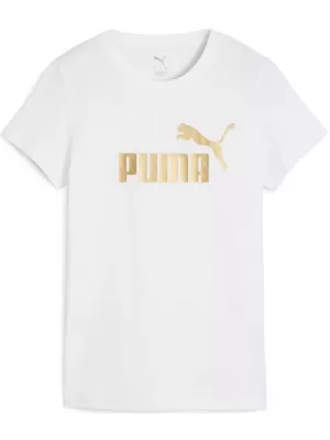 Srajca PUMA ESS METALLIC NO. 1 LOGO TEE 631536-52 BELA
