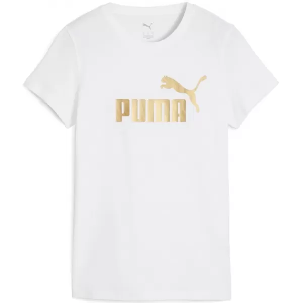  Srajca PUMA ESS METALLIC NO. 1 LOGO TEE 631536-52 BELA 