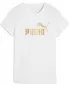Srajca PUMA ESS METALLIC NO. 1 LOGO TEE 631536-52 BELA