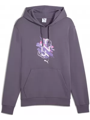 Moška jopica PUMA NEYMAR JR CREATIVITY HOODIE 660099_01 VIJOLIČNO OGLJE
