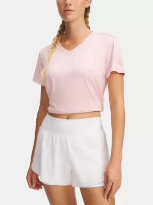 Ženska majica s kratkimi rokavi UNDER ARMOUR TECH SSV- TWIST 1384227-647 ROZA