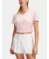 Ženska majica s kratkimi rokavi UNDER ARMOUR TECH SSV- TWIST 1384227-647 ROZA