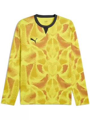 Moški vratarski dres PUMA TEAMTARGET GK LS JERSEY 706519_23 FLURO YELLOW PES/ FLURO RUMENI PES/PUMA ČRNA