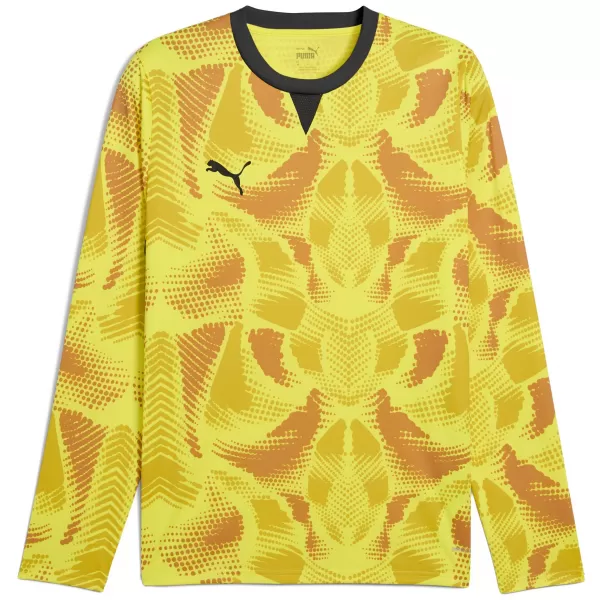  Moški vratarski dres PUMA TEAMTARGET GK LS JERSEY 706519_23 FLURO YELLOW PES/ FLURO RUMENI PES/PUMA ČRNA 