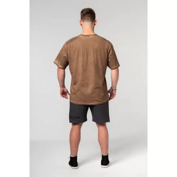  Sprana oversized majica HERITAGE 355 SVETLO RJAVA Nebbia 