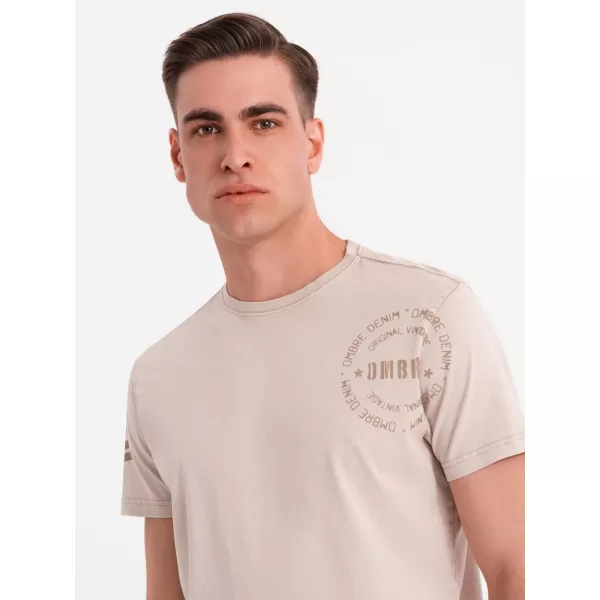  Srajca OMBRE OM-TSWT-0202 BEŽ 