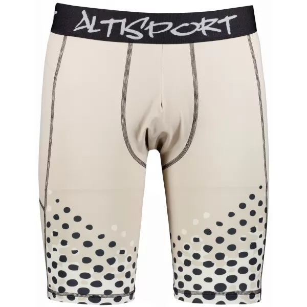  Moške športne pajkice nad koleni premium ALTISPORT VOJ/ALM109LEG02 SVETLO RJAVA 