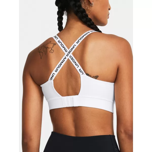  Ženski nedrček UNDER ARMOUR INFINITY MID 2.0 BRA 1384123-100 BELA 
