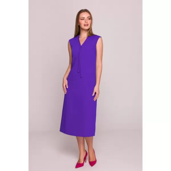  Obleka STYLOVE S410 VIJOLIČNA 