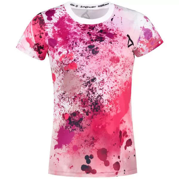  Ženska premium funkcionalna majica ALTISPORT VOJ/ALW055TR01 ROZA 