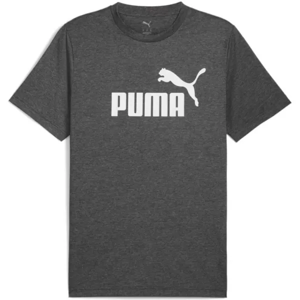  Moška majica s kratkimi rokavi PUMA ESS NO. 1 LOGO HEATHER TEE 682550-01 ČRNA 