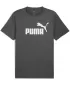 Moška majica s kratkimi rokavi PUMA ESS NO. 1 LOGO HEATHER TEE 682550-01 ČRNA