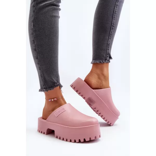  Ženski natikači BIG STAR NN274020 PINK Big Star Shoes 