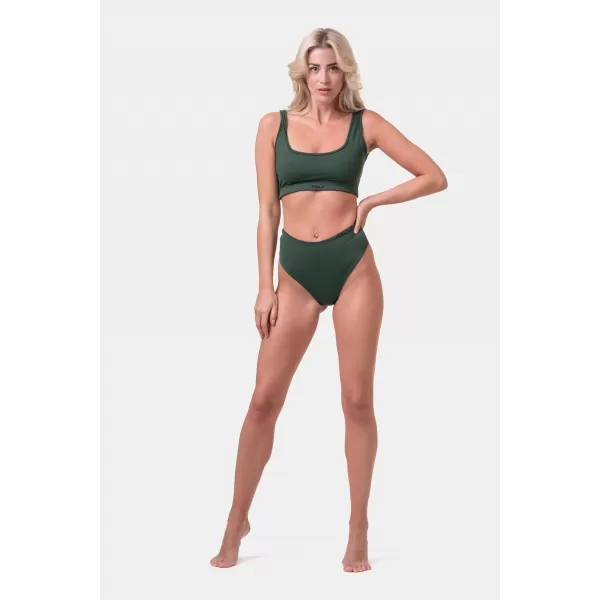  Bikini Active Black - bralette top 554 TEMNO ZELENA Nebbia 