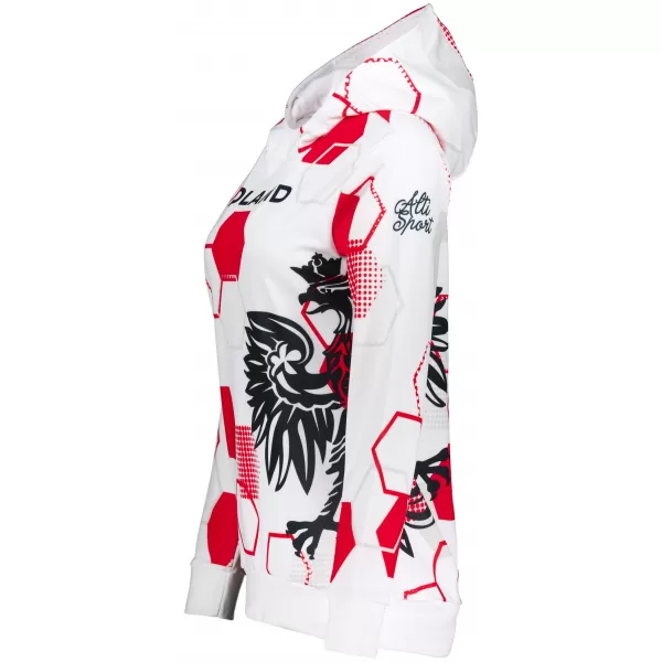  Ženski vrhunski funkcionalni pulover ALTISPORT VOJ/ALW036PL/MI01 HEKSA-WHT 