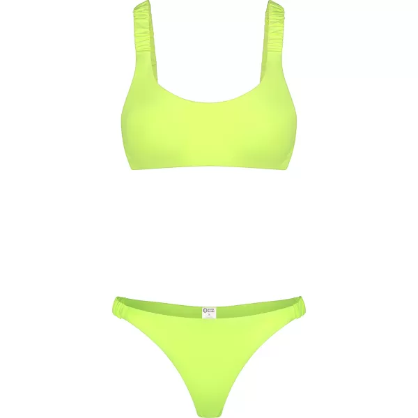  Ženski bikini - spodnji del NORDBLANC NBSSS8239 RUMENA 