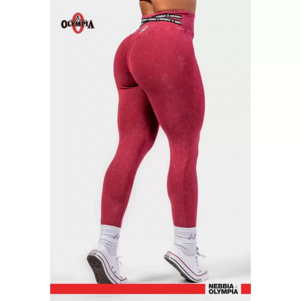  Prane pajkice z visokim pasom LEGACY 777 RED Nebbia 