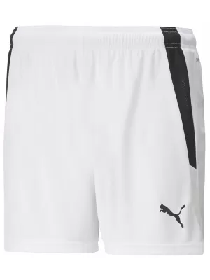 Ženske kratke hlače PUMA TEAMLIGA SHORTS W 704936_04 PUMA BELA/PUMA ČRNA