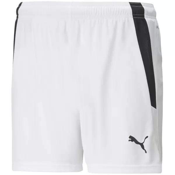  Ženske kratke hlače PUMA TEAMLIGA SHORTS W 704936_04 PUMA BELA/PUMA ČRNA 