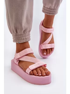 Ženski sandali BIG STAR NN274A533 PINK Big Star Shoes