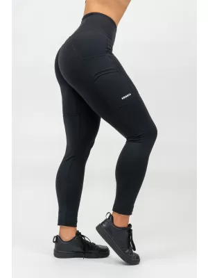 Pajkice z visokim pasom LEG DAY GOALS 248 BLACK Nebbia