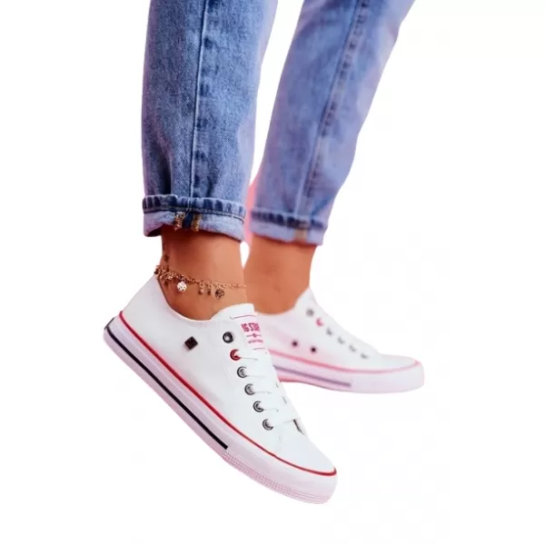  Ženske superge BIG STAR T274022 WHITE Big Star Shoes 