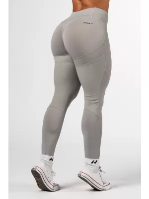 Oblikujoče pajkice z visokim pasom GLUTE PUMP 247 SIVA Nebbia