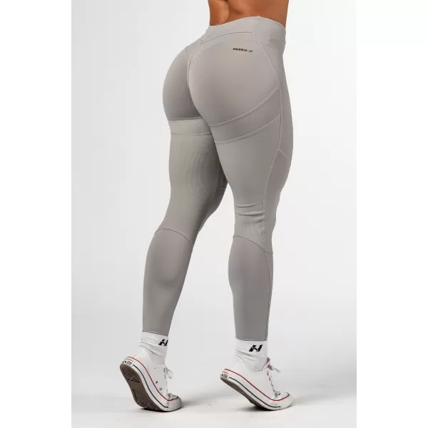  Oblikujoče pajkice z visokim pasom GLUTE PUMP 247 SIVA Nebbia 