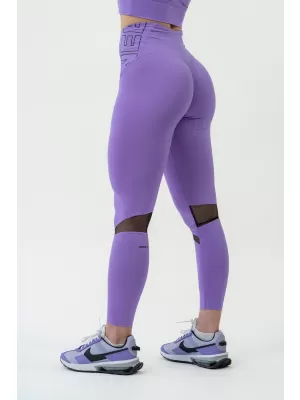 FIT Activewear pajkice z visokim pasom 443 LILA Nebbia