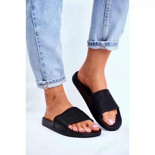  Modni ženski natikači BIG STAR DD274A271 BLACK Big Star Shoes 