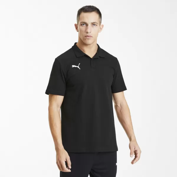  Moška T -majica PUMA TEAMGOAL 23 CASUALS POLO 656579_03 PUMA ČRNA 