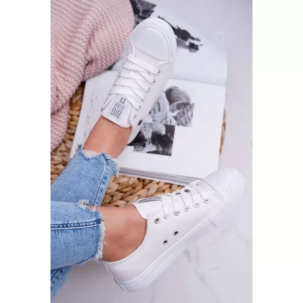  Ženske superge BIG STAR V274869 WHITE Big Star Shoes 